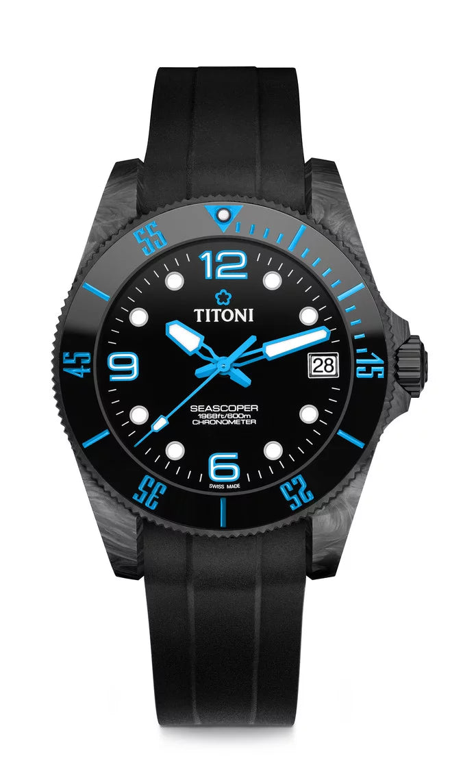 Titoni Seascoper 600 CarbonTech (42mm) 83600 C-BL-256