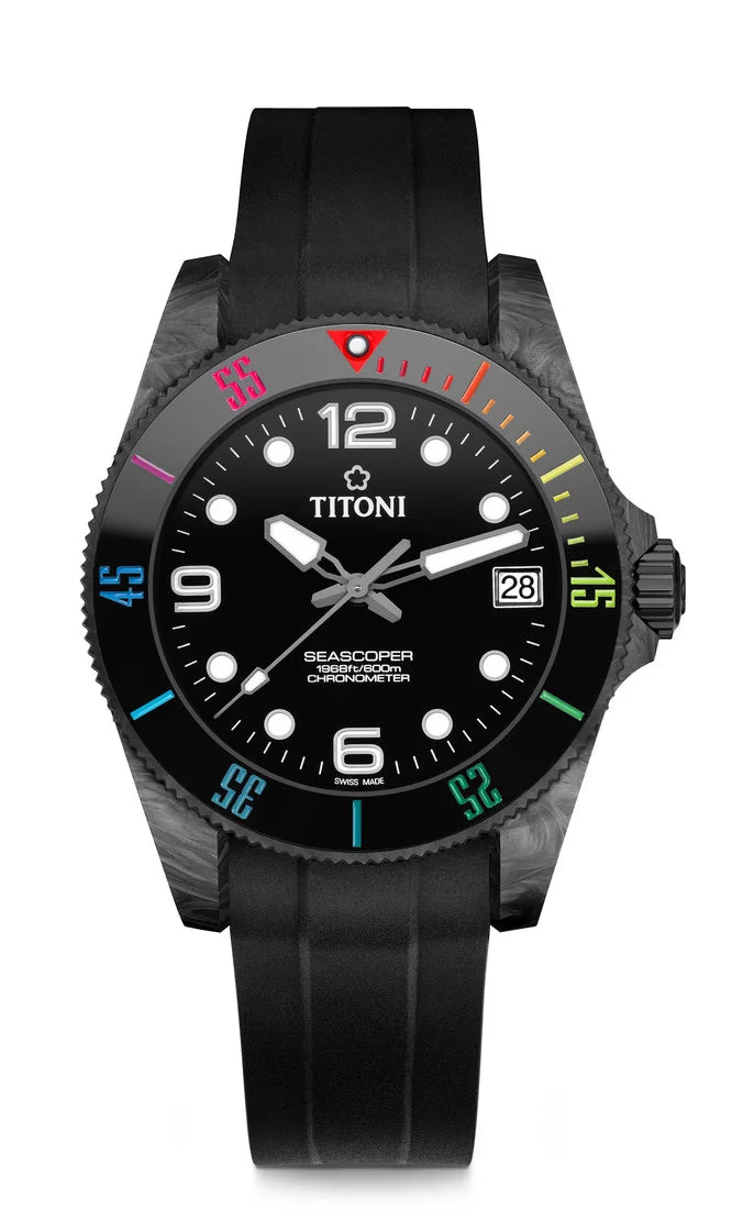 Titoni Seascoper 600 CarbonTech (42mm) 83600 C-RA-256