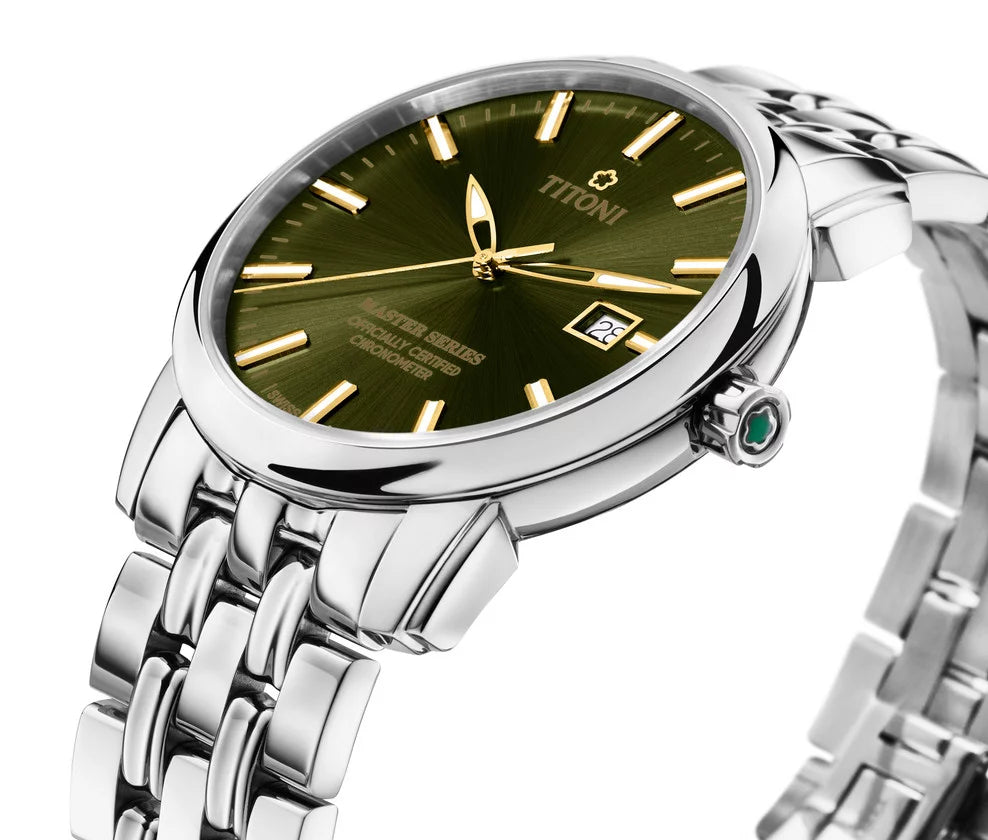 Titoni Master Series Chronometer Green (41mm) 83188 S-660Y