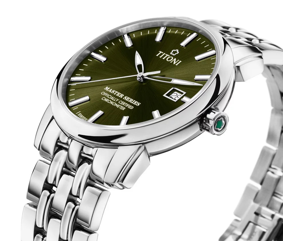 Titoni Master Series Chronometer Green (41mm) 83188 S-660