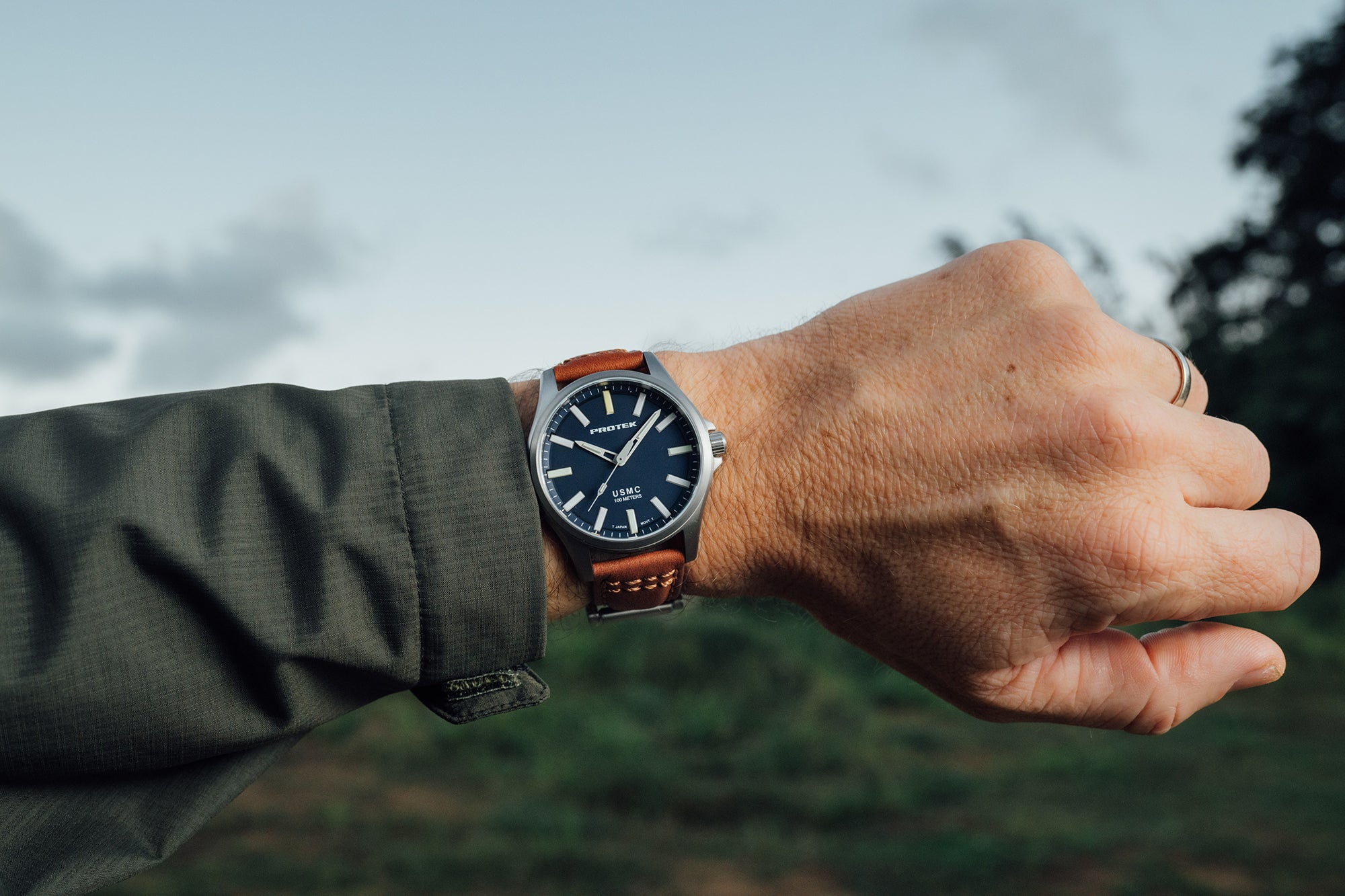 ProTek USMC Titanium Field Watch (40mm) PT3103