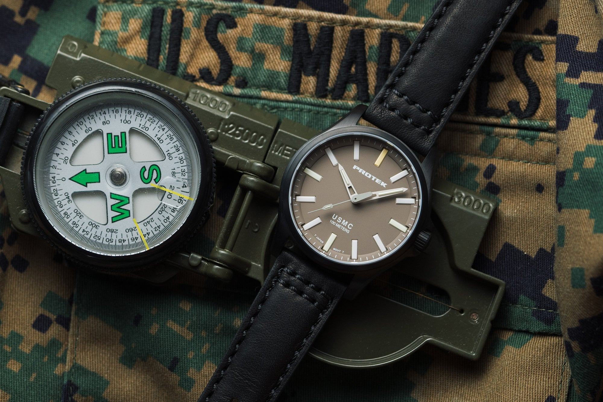 ProTek USMC Titanium Field Watch (40mm) PT3106