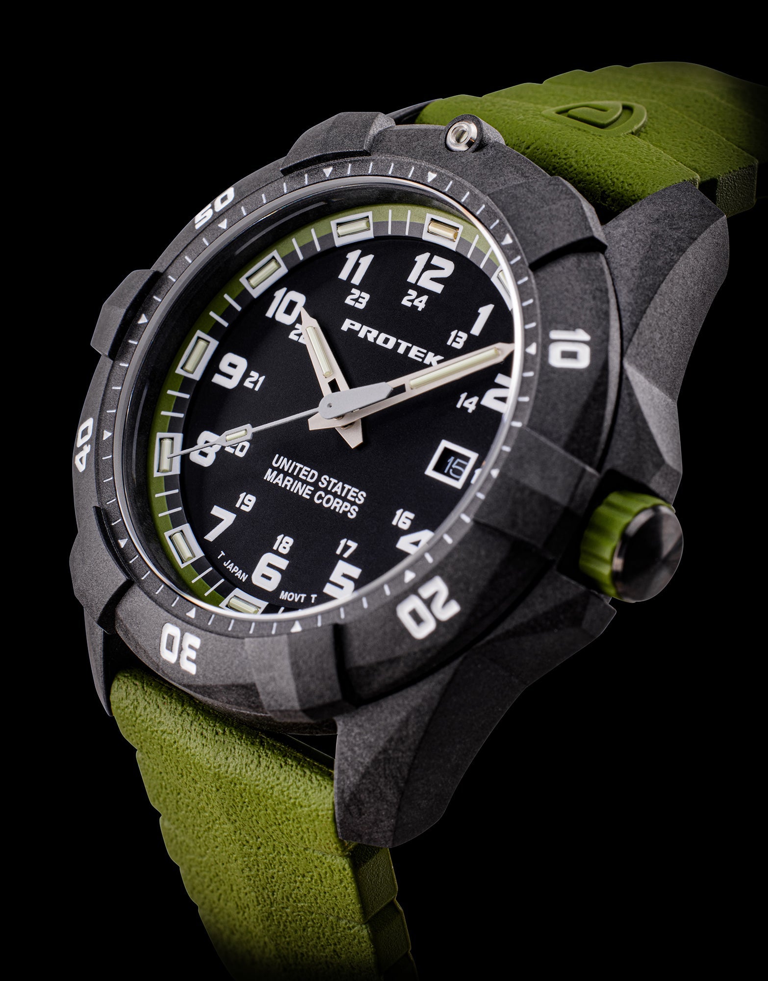 ProTek USMC Carbon Composite Dive Watch (42mm) PT1015G