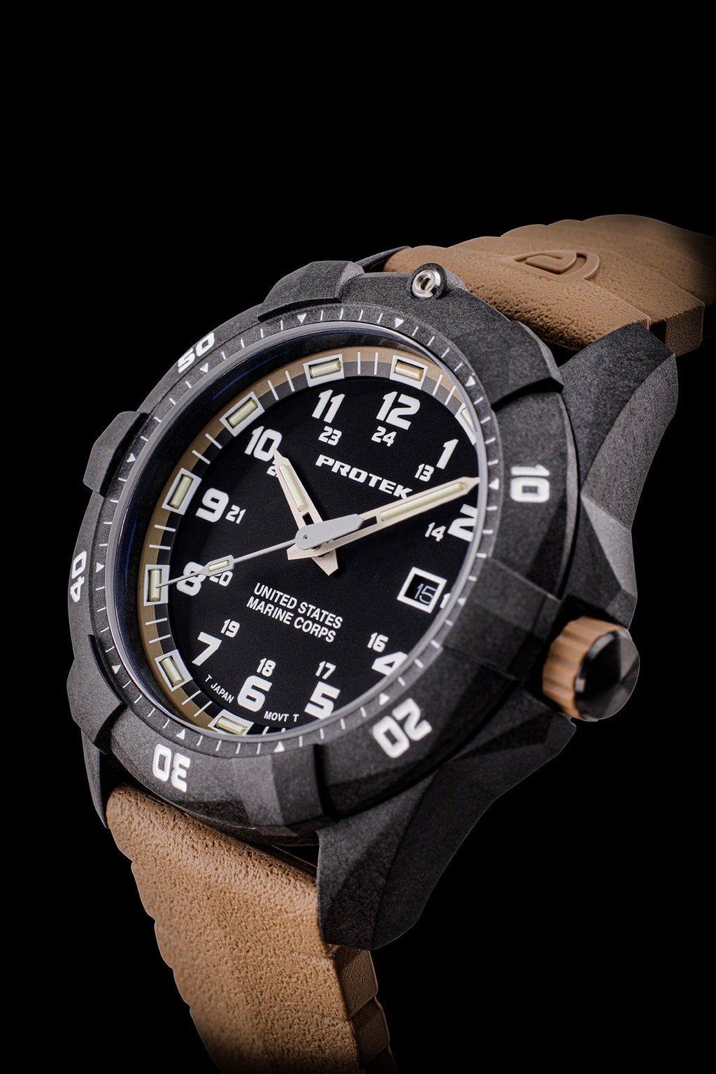ProTek USMC Carbon Composite Dive Watch (42mm) PT1016D