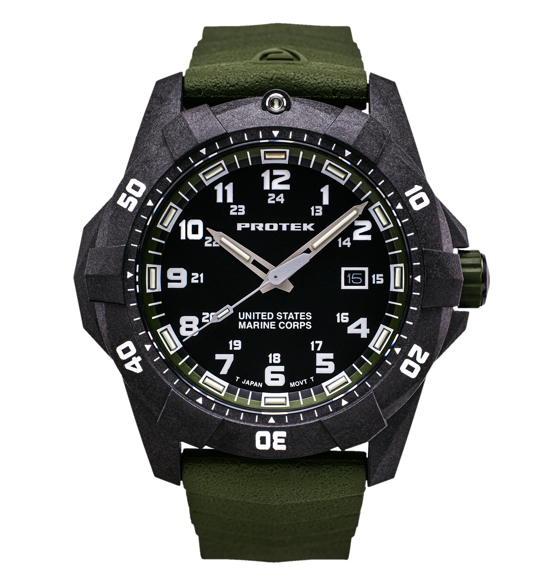 ProTek USMC Carbon Composite Dive Watch (42mm) PT1015G