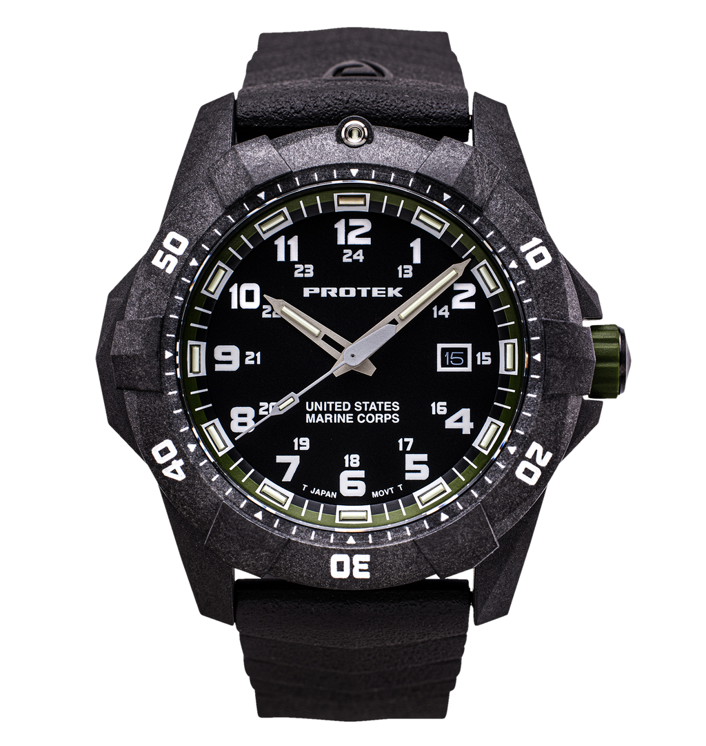 Protek USMC Carbon Composite Dive Watch (42mm) PT1015