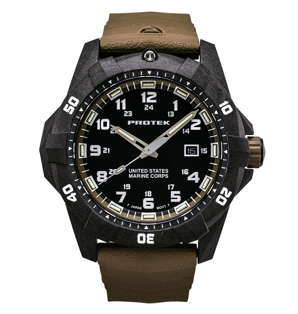 ProTek USMC Carbon Composite Dive Watch (42mm) PT1016D