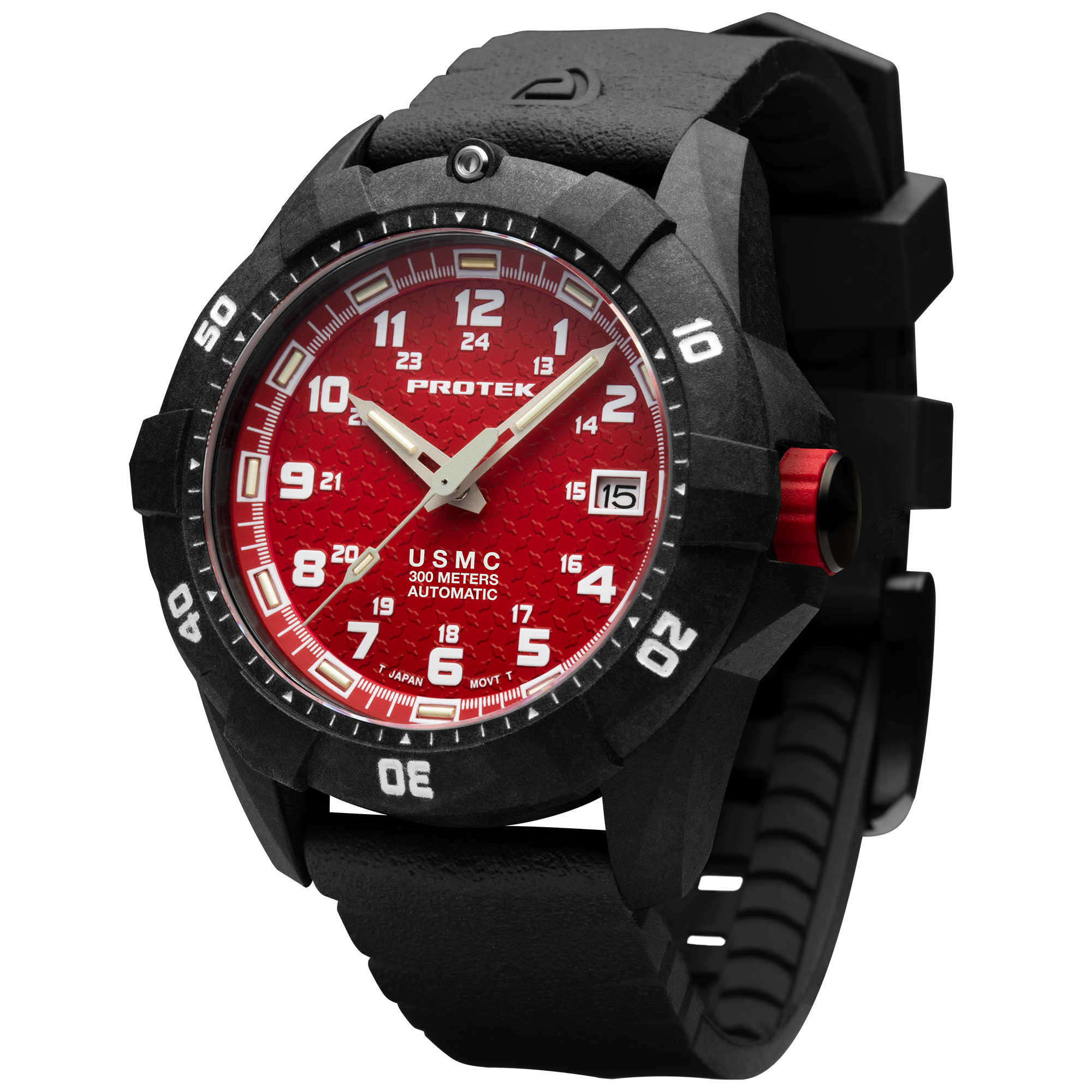 ProTek USMC Carbon Composite Automatic Dive Watch (42mm)  PT1212
