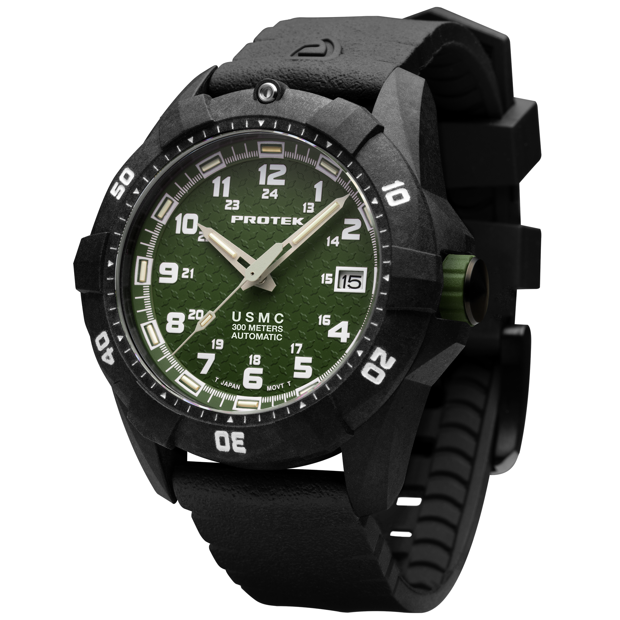 ProTek USMC Carbon Composite Automatic Dive Watch (42mm) PT1215