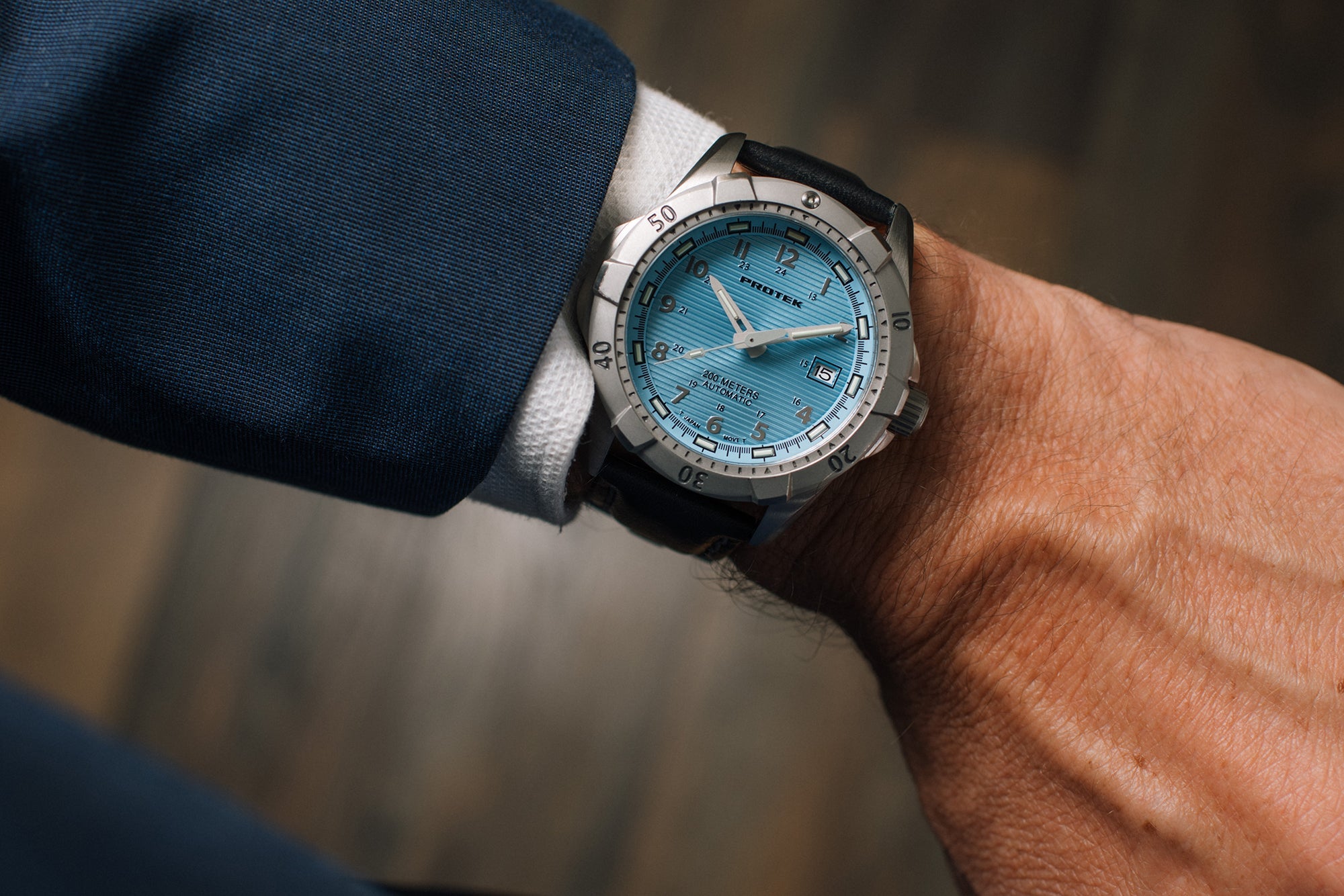 ProTek Automatic Steel Dive Watch (42mm) PT2207