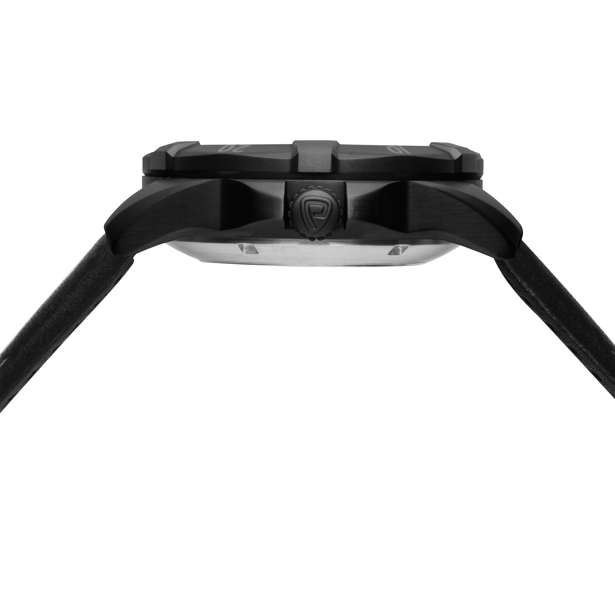 ProTek Automatic Black Steel Dive Watch (42mm) PT2217