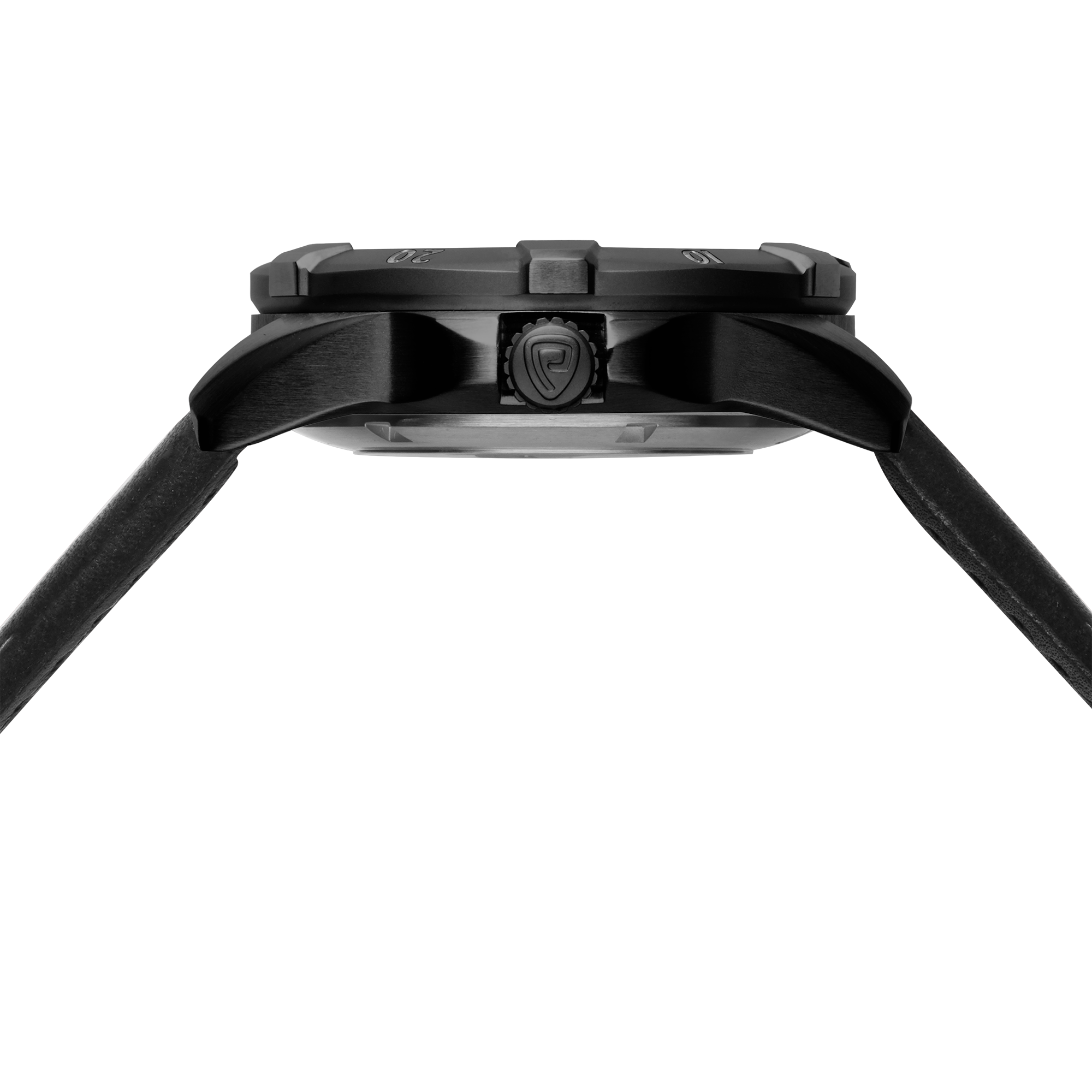 ProTek Automatic Black Steel Dive Watch (42mm)  PT2202