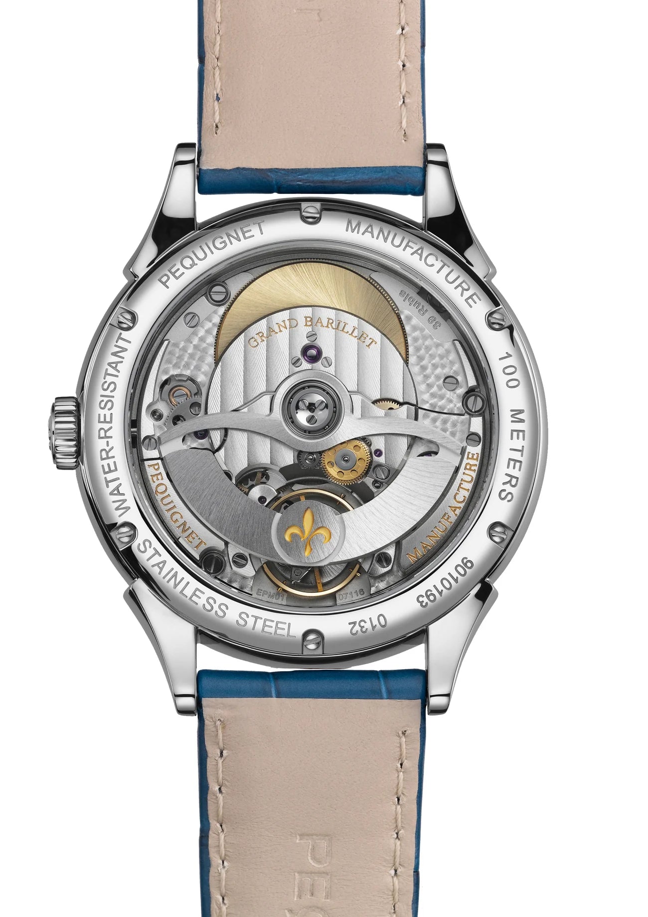 Pequignet Royale Saphir Topaz Blue (42mm) 9010872
