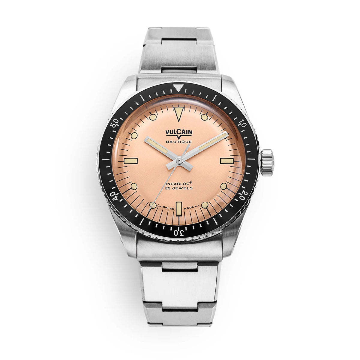 Vulcain Skindiver Nautique Salmon (38mm)  660170B87