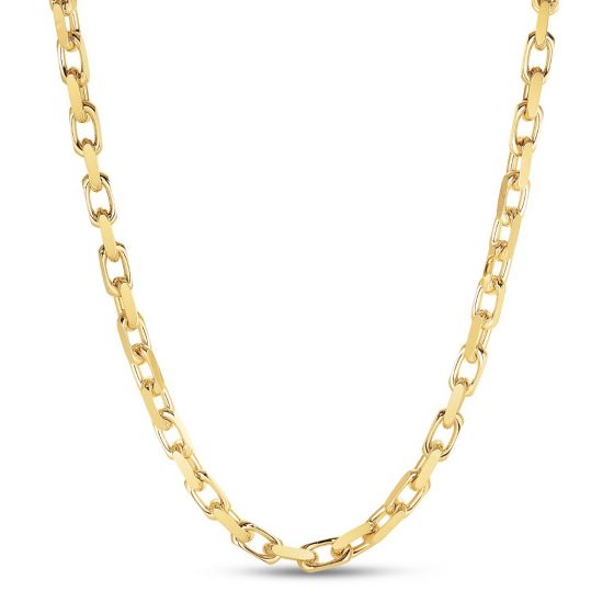 14K 6.1mm French Cable Chain HRM250