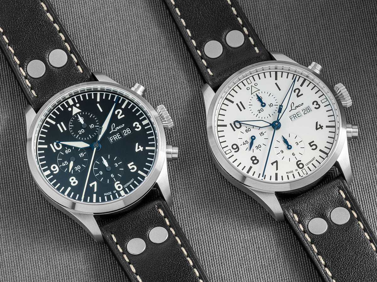 Laco Kiel.2 Schwarz Chronograph (43mm) Automatic 862148