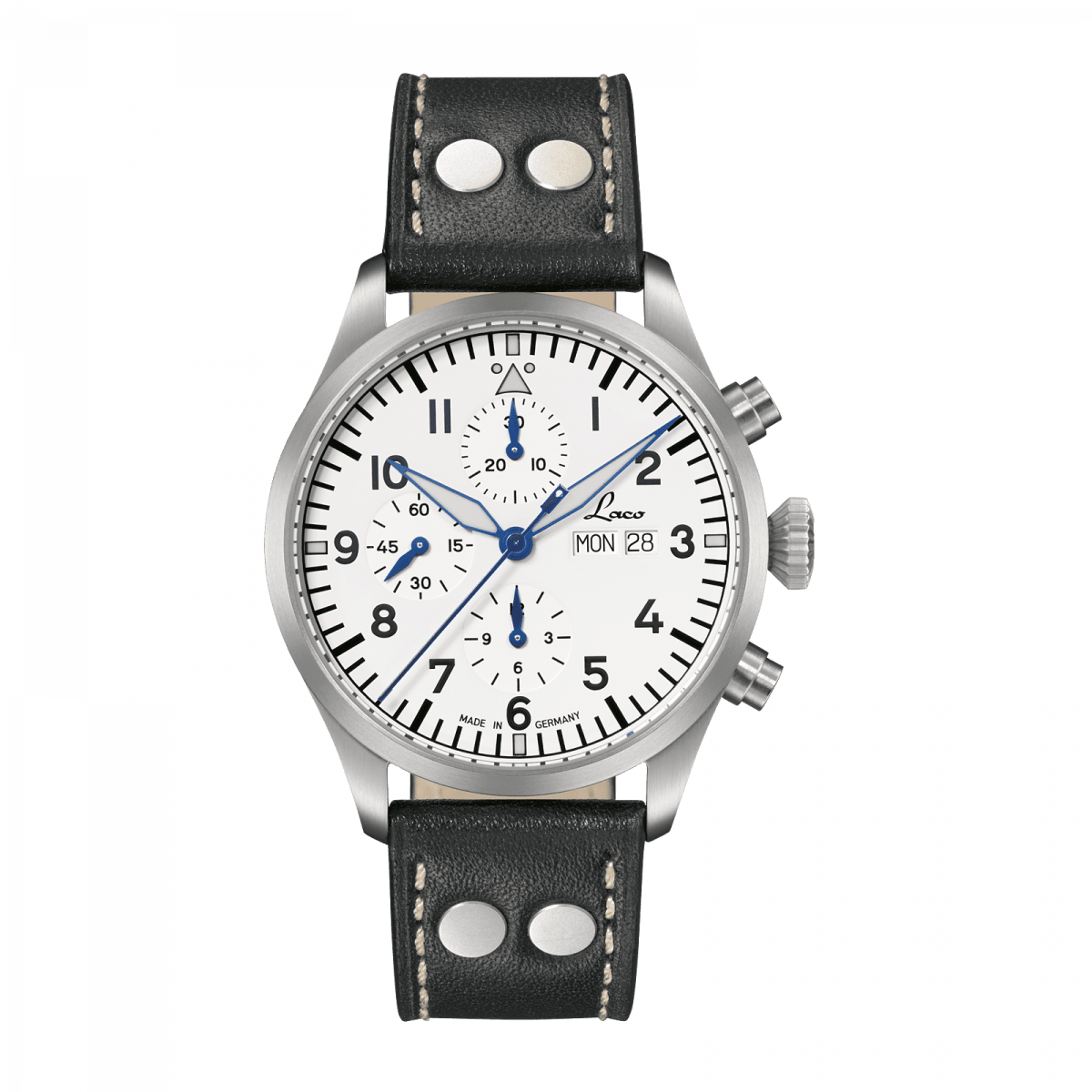 Laco Kiel.2.MB Weiss Chronograph 43mm Automatic 862153