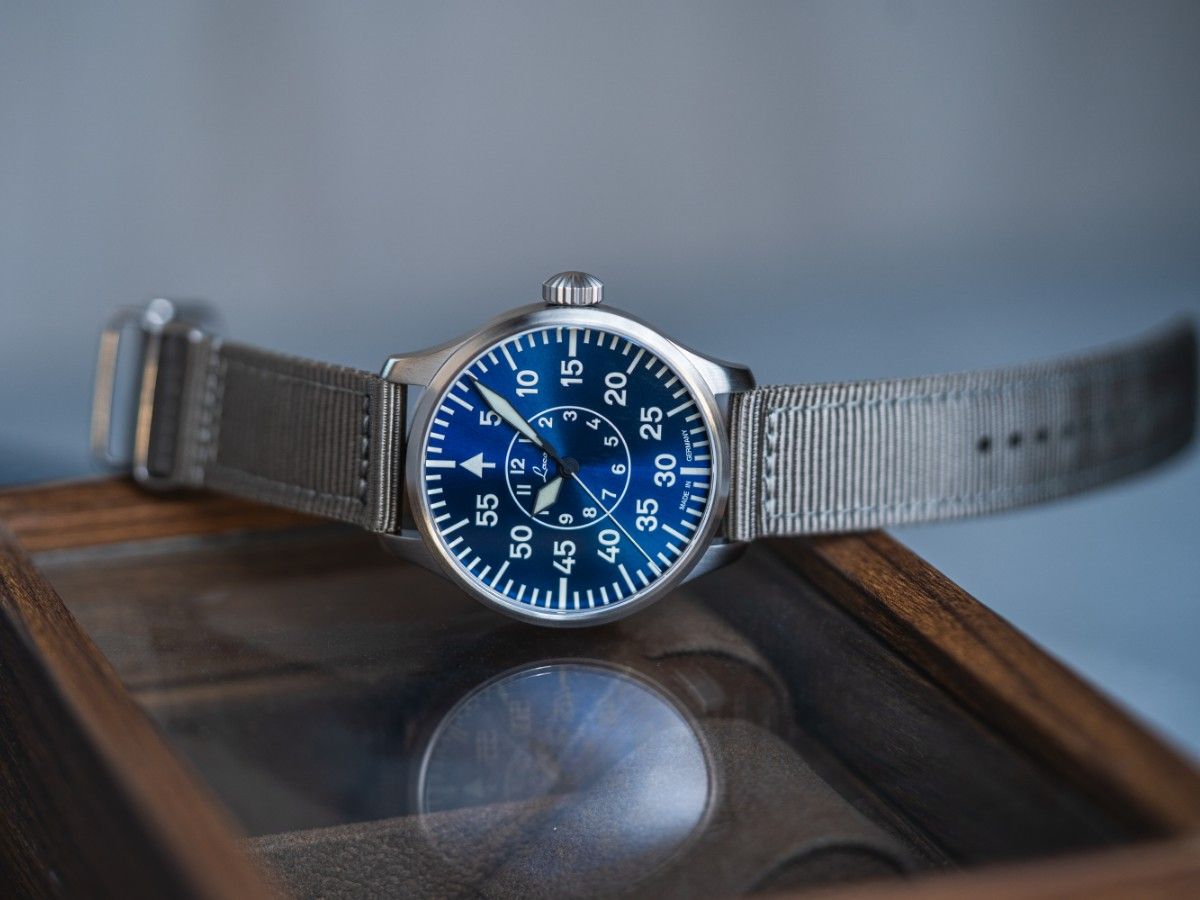 Laco Pilot Watch Aachen Blue Stunde (42mm) Automatic 862101.2