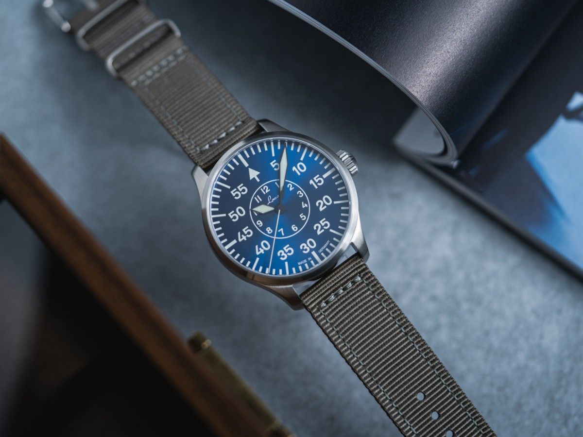 Laco Pilot Watch Aachen Blue Stunde (42mm) Automatic 862101.2