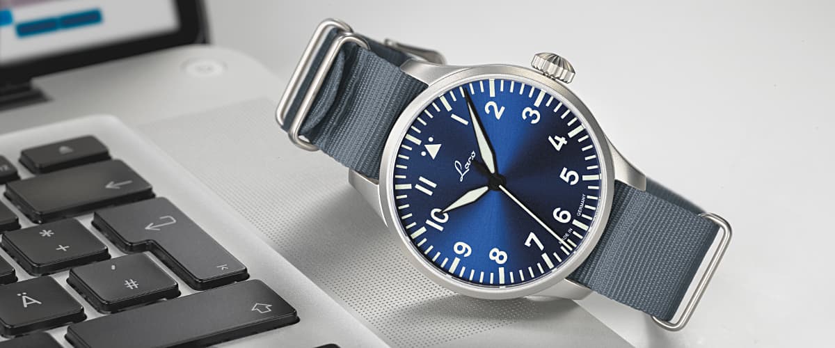 Laco Pilot Watch Augsburg Blaue Stunde 42mm Automatic 862100