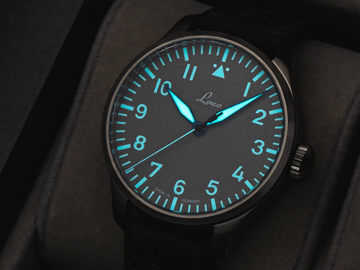 Laco Pilot Watch Grau (39mm) Automatic 862161