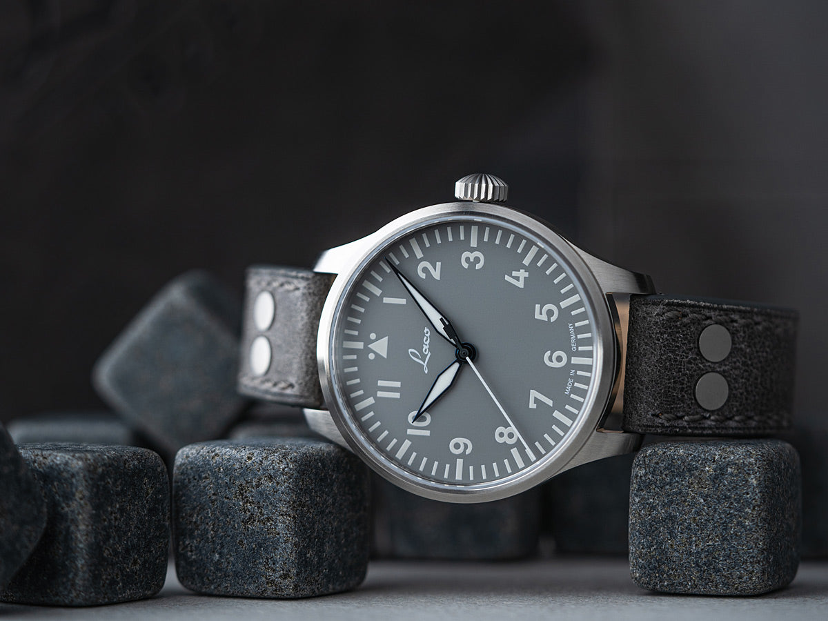 Laco Pilot Watch Grau (39mm) Automatic 862161