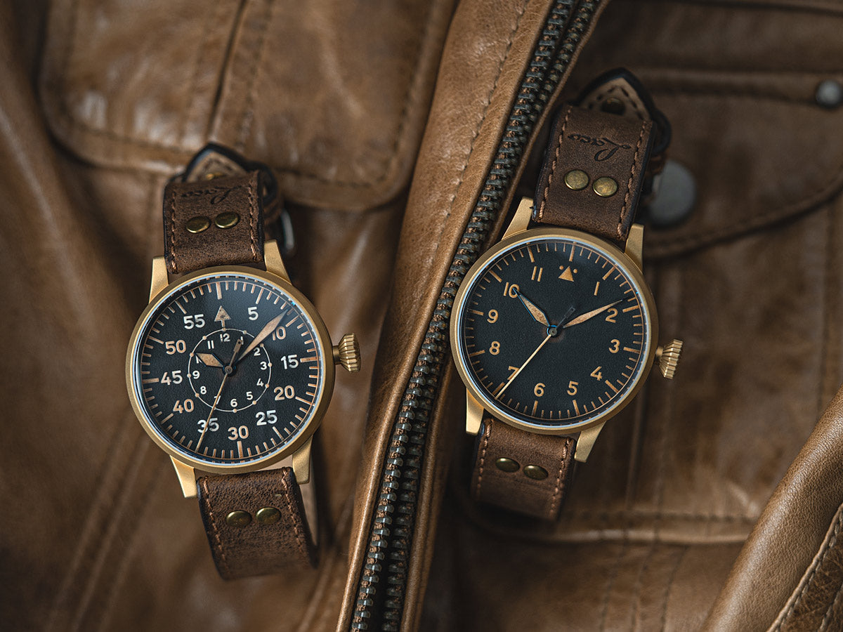 Laco Pilot Watch Original Paderborn 42mm Bronze Automatic 862150