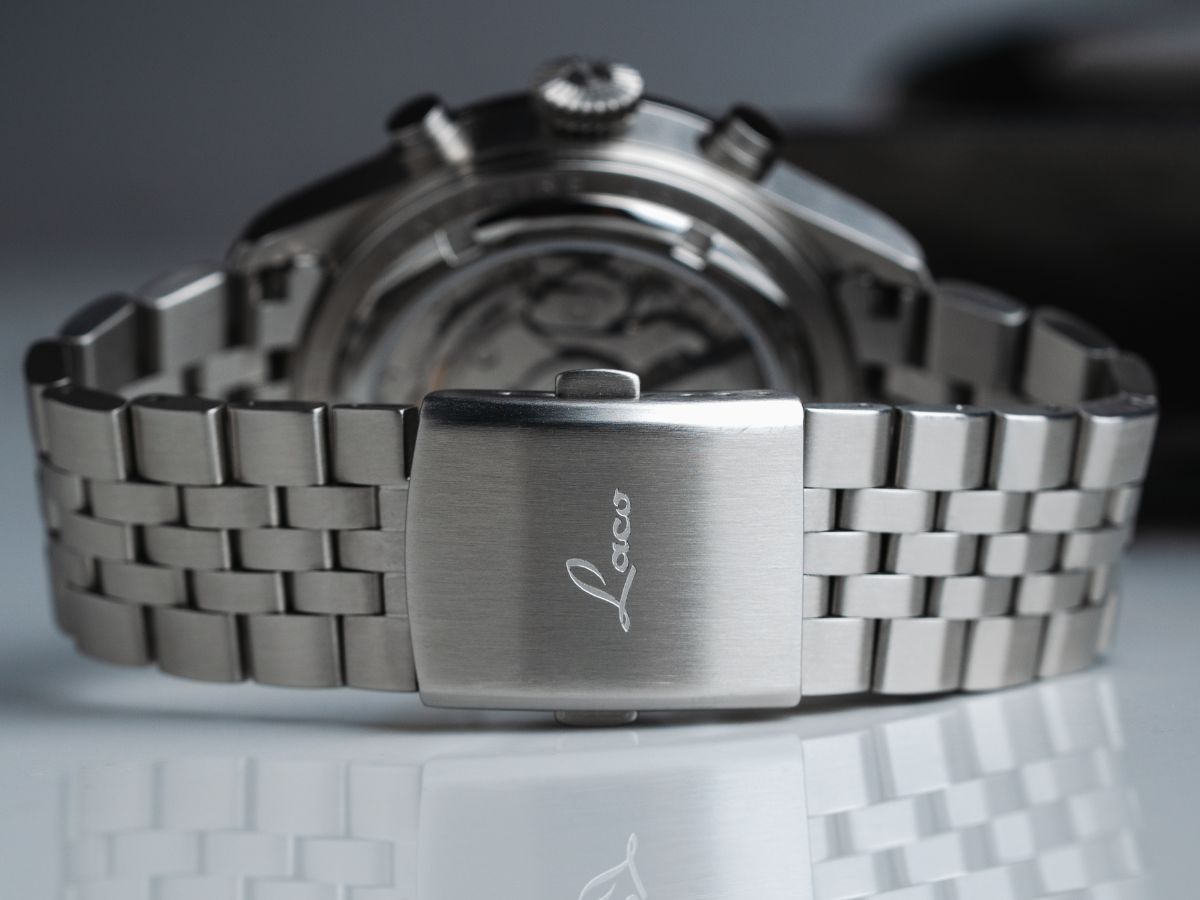 Laco Kiel.2.MB Weiss Chronograph (43mm) Automatic 862153.MB