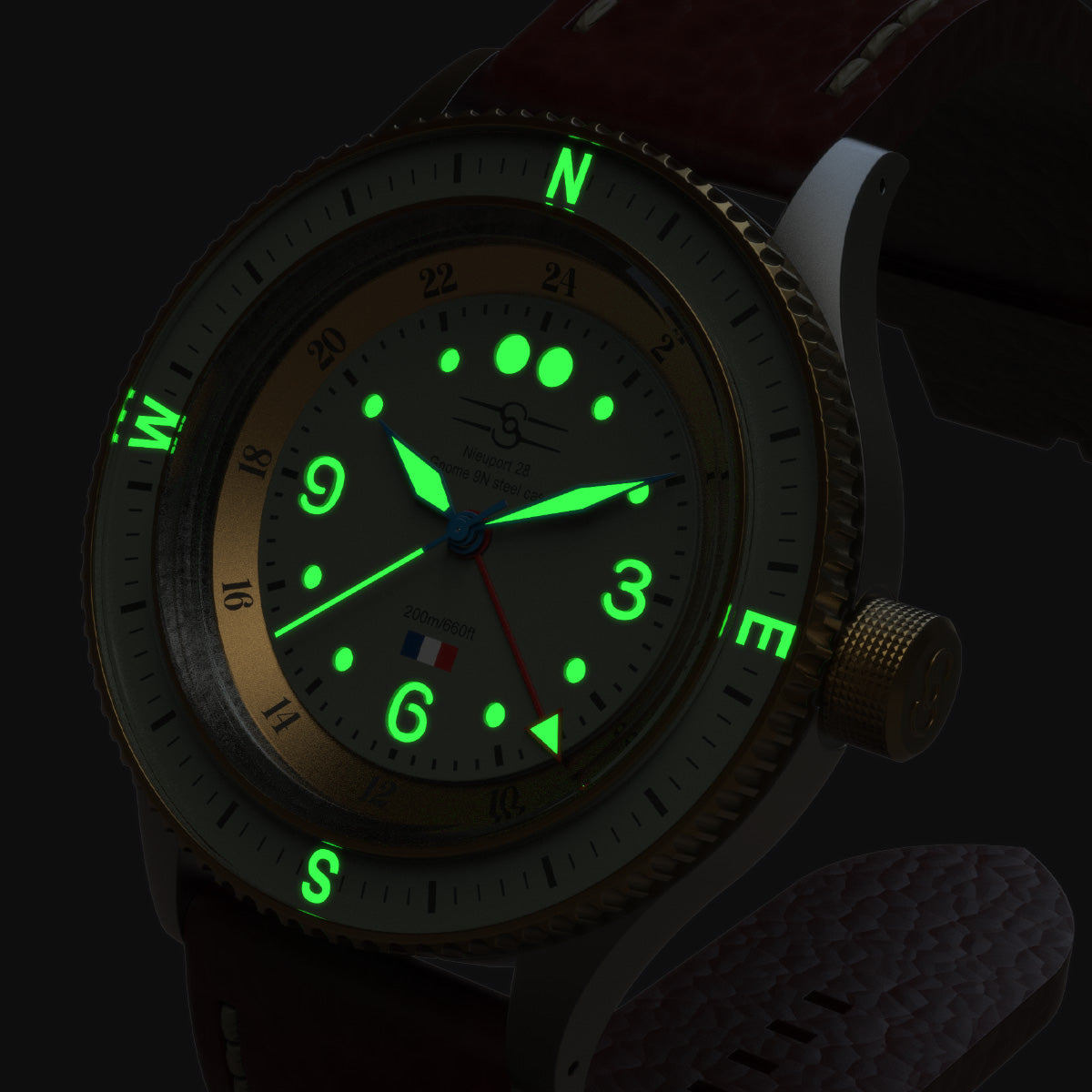 Sopwith Nieuport 28 Limited Edition GMT (41mm)