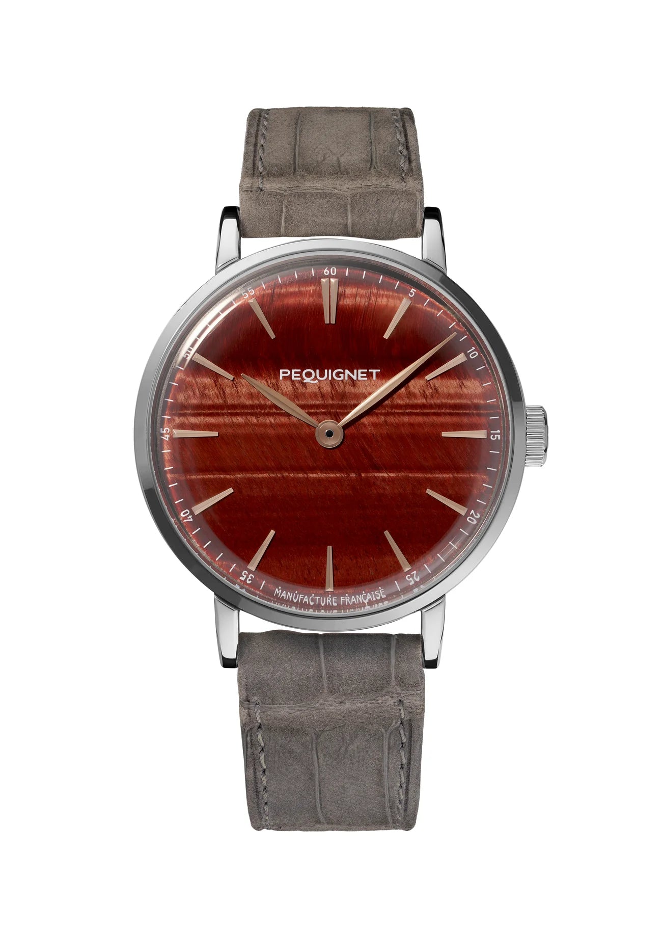 Pequignet Attitude Tiger's Eye Steel  (39mm) 9060263