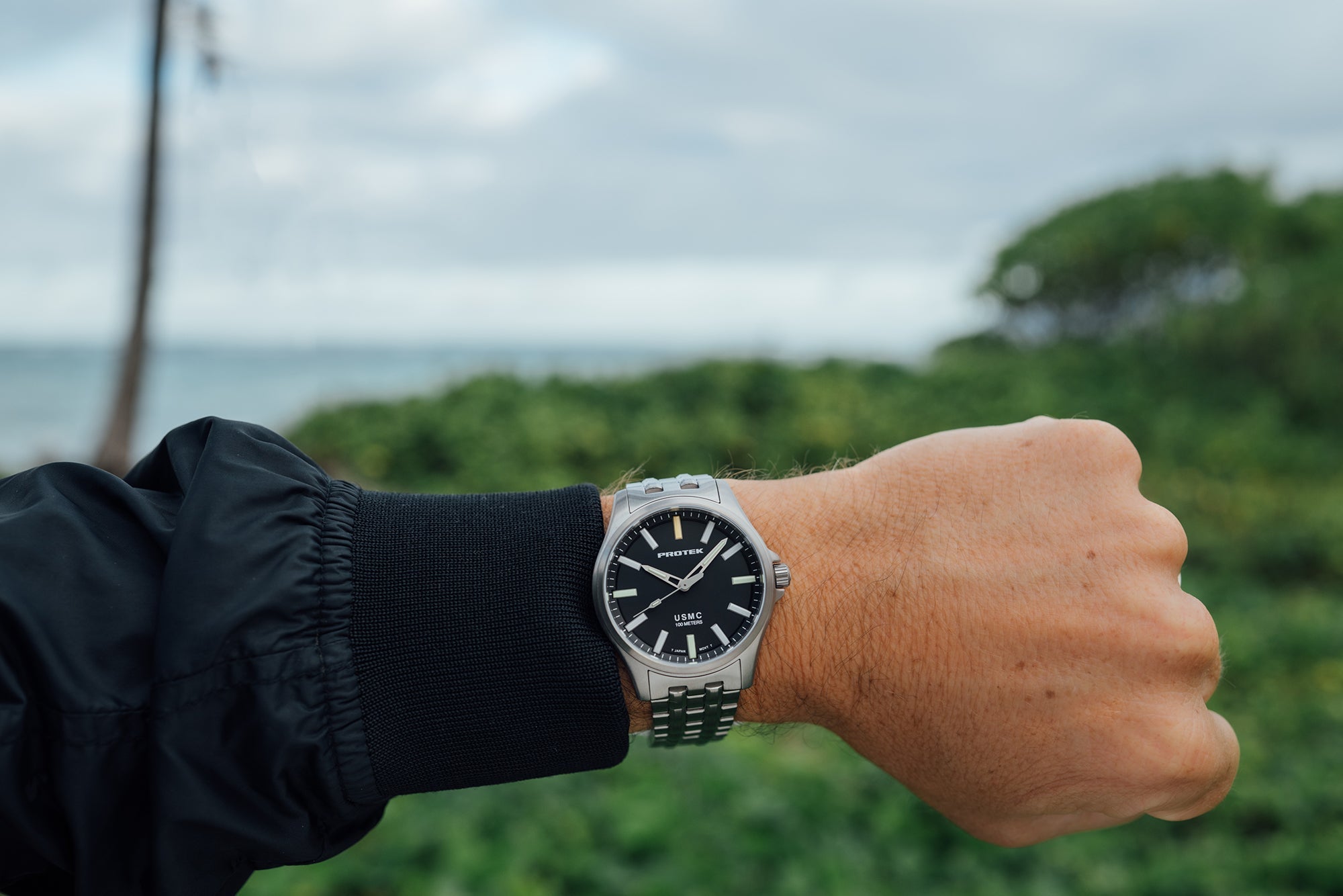 ProTek USMC Titanium Field Watch (40mm) PT3101BR