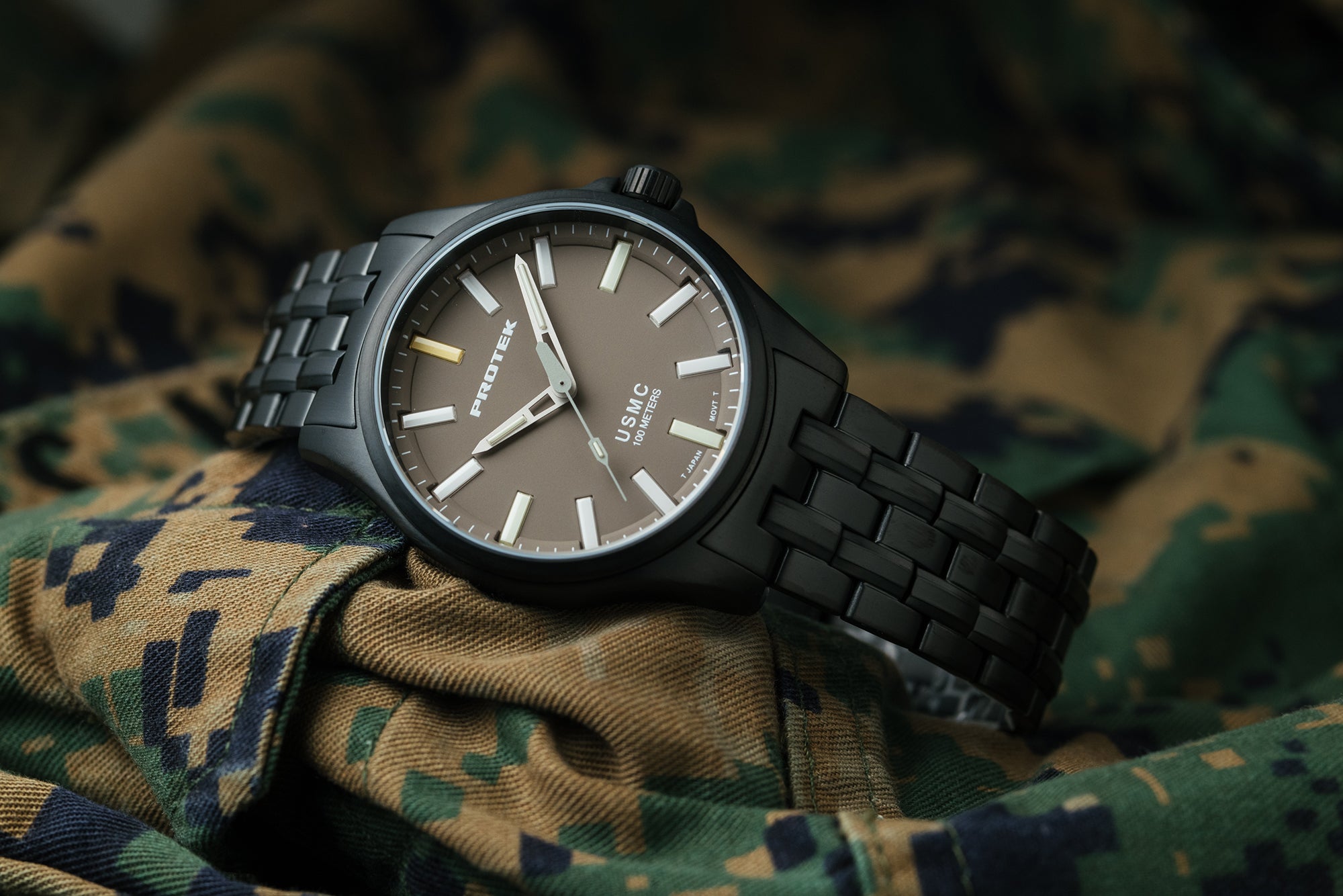 ProTek USMC Titanium Field Watch (40mm)  PT3106BR