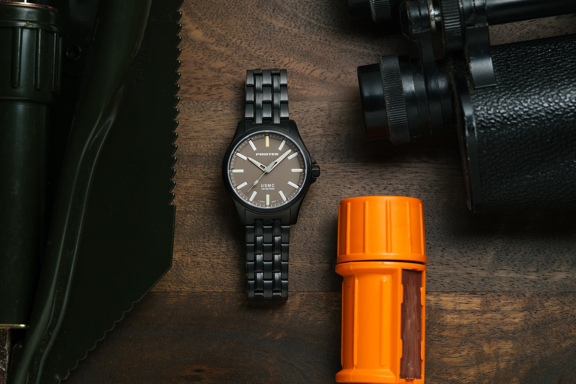 ProTek USMC Titanium Field Watch (40mm)  PT3106BR