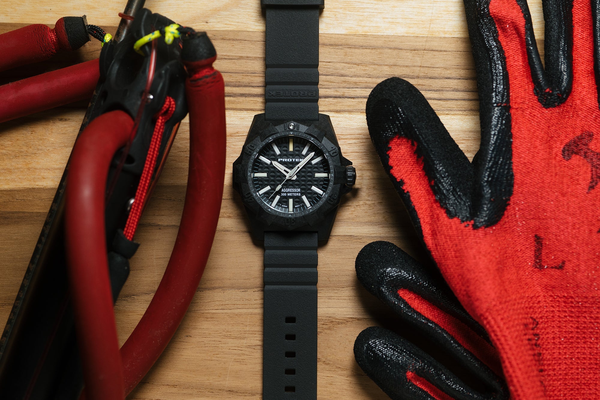 ProTek Carbon Composite Aggressor Dive Watch (45mm) PT4001