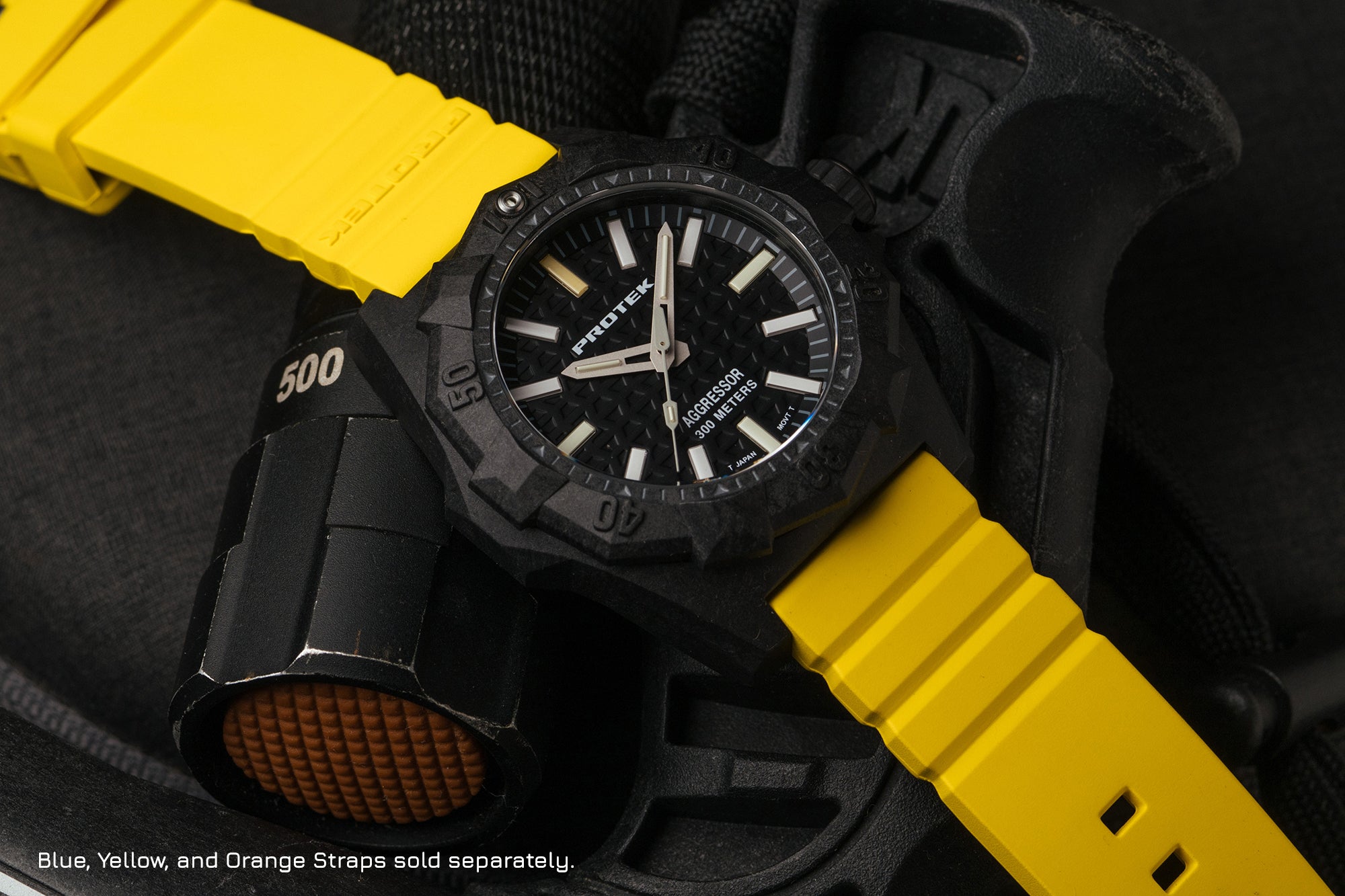 ProTek Carbon Composite Aggressor Dive Watch (45mm) PT4001