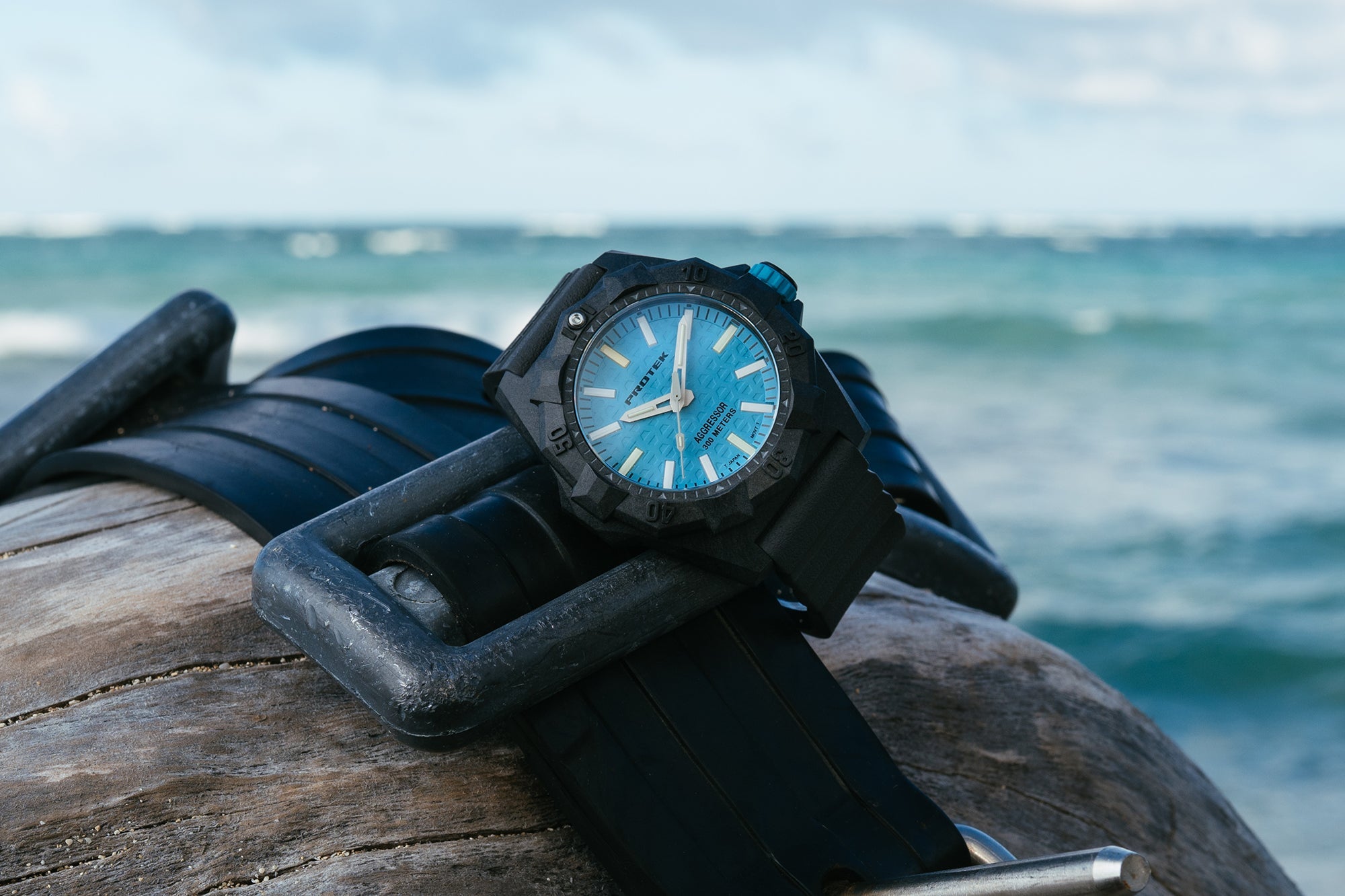 ProTek Carbon Composite Dive Watch Aggressor (45mm) PT4003