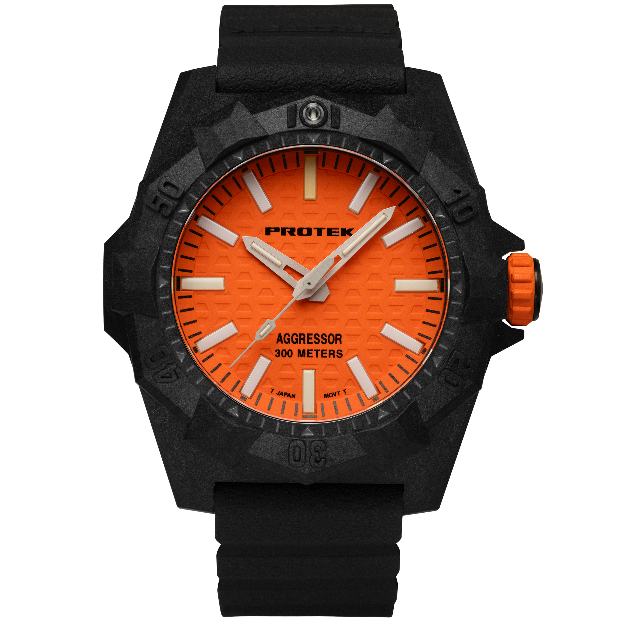 ProTek Carbon Composite Aggressor Dive Watch (45mm) PT4004