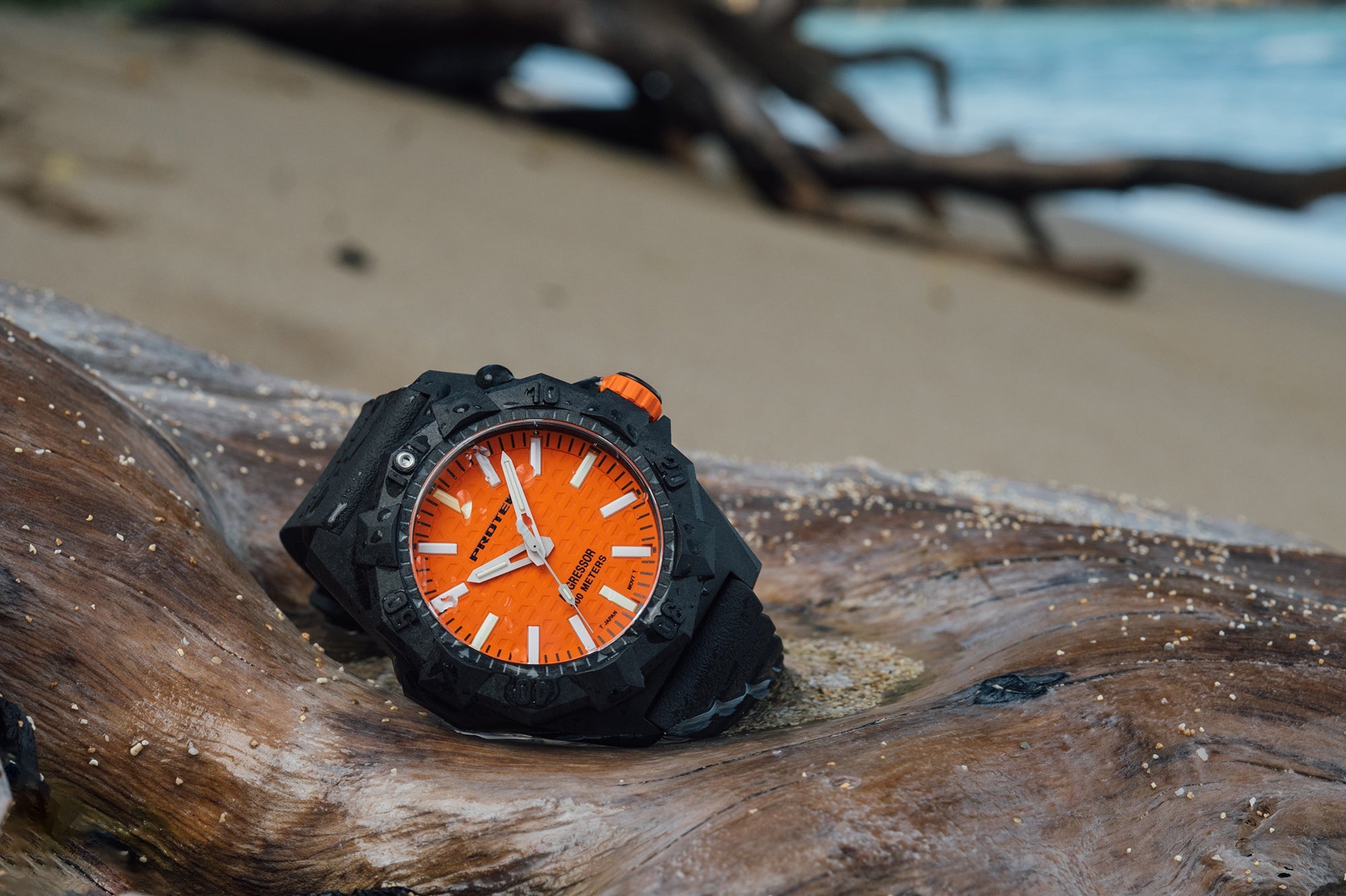 ProTek Carbon Composite Aggressor Dive Watch (45mm) PT4004