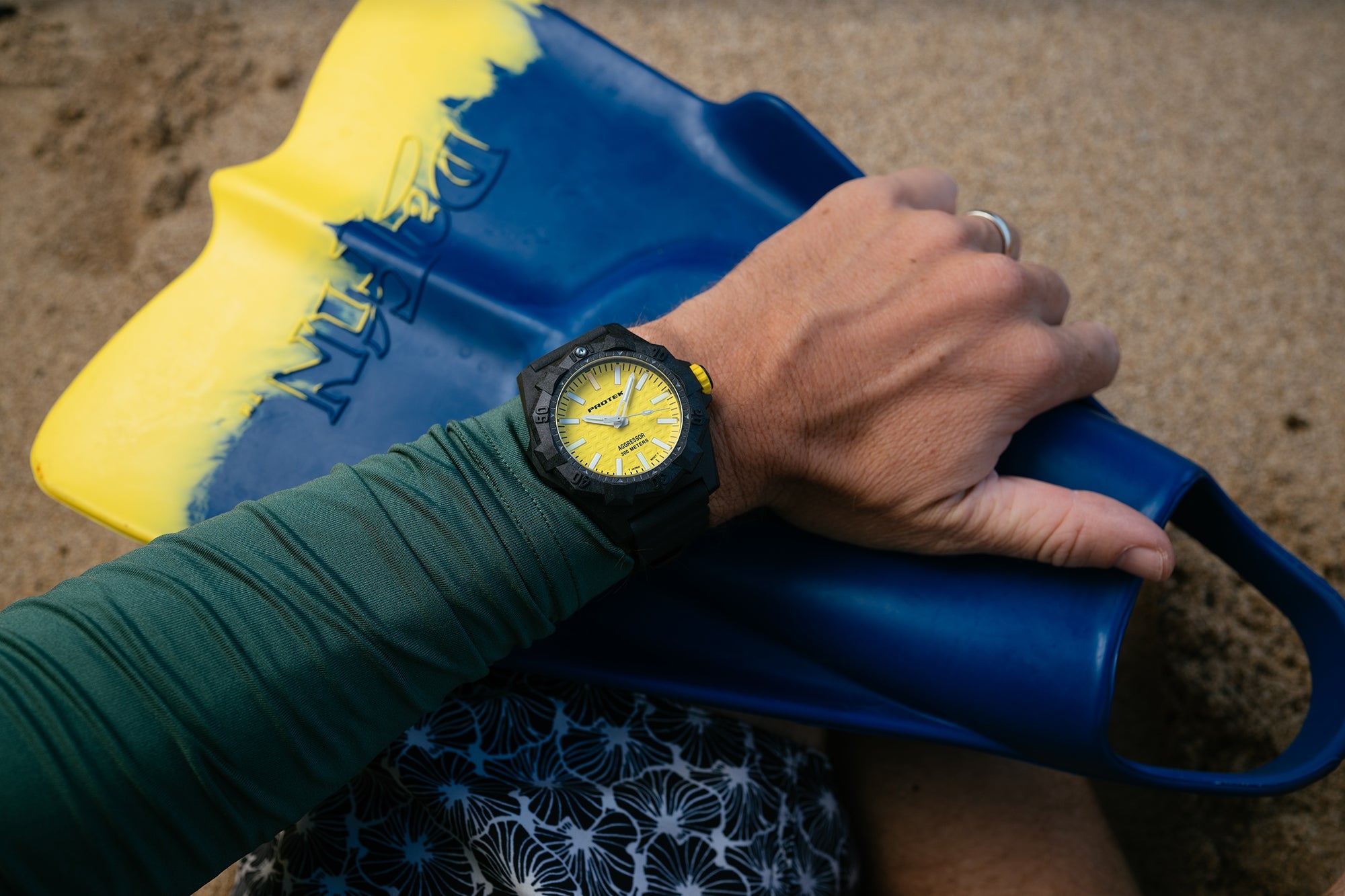 ProTek Carbon Composite Aggressor Dive Watch (45mm) PT4007