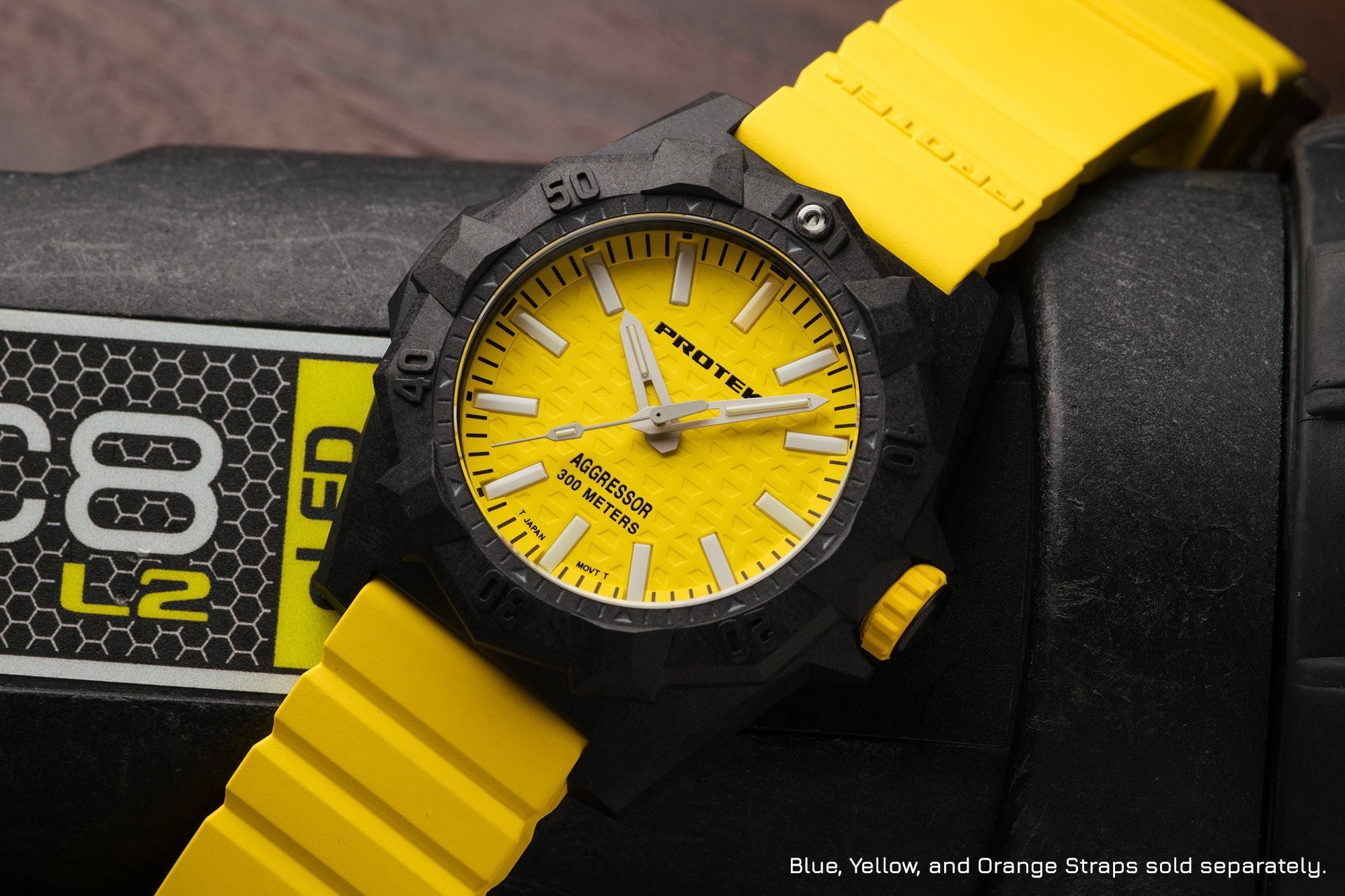 ProTek Carbon Composite Aggressor Dive Watch (45mm) PT4007