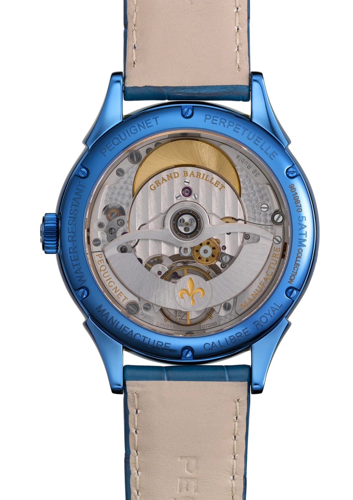 Pequignet Royale Saphir Blue Topaz Limited (42mm) 9010870
