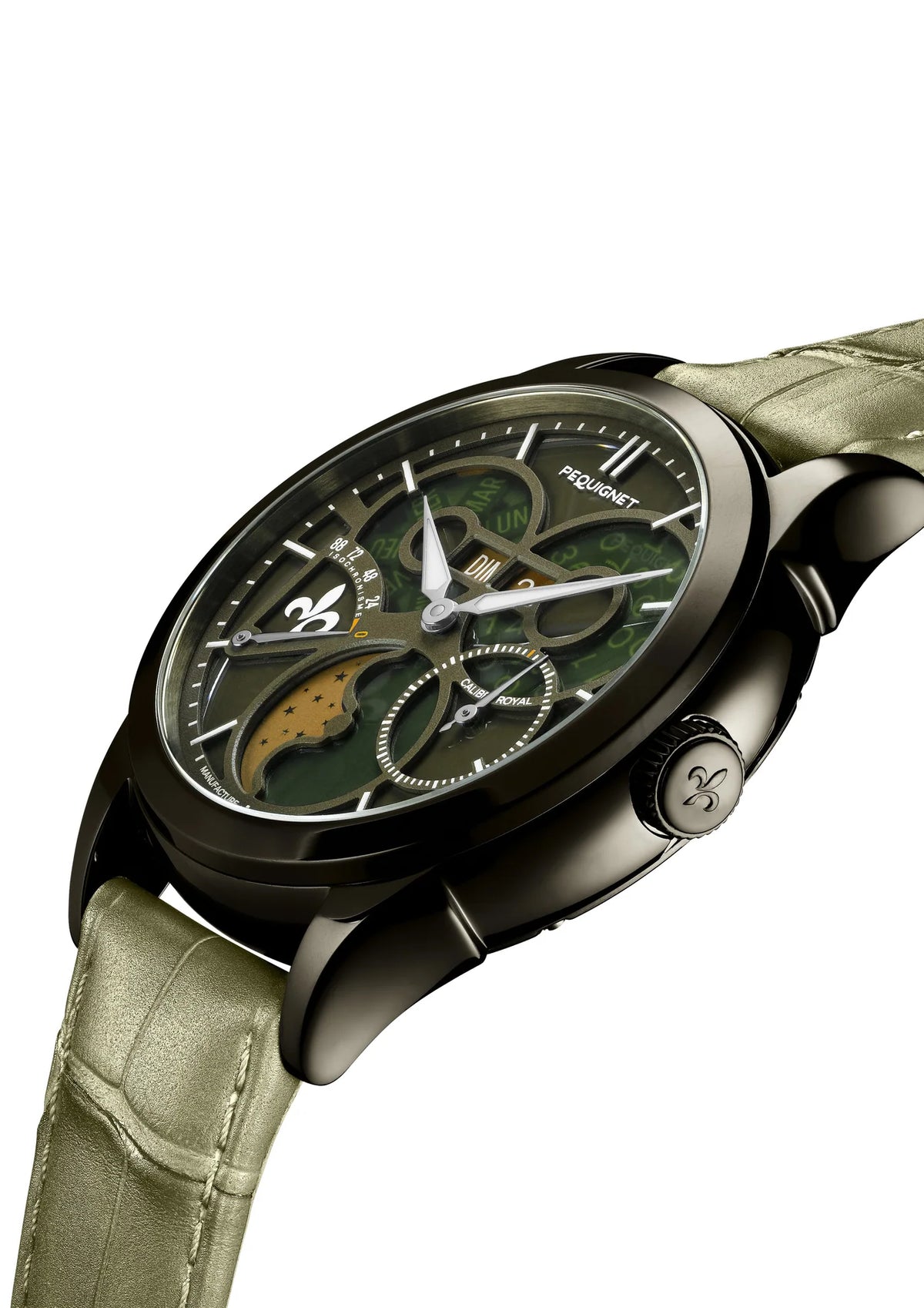 Pequignet Royale Saphir Jade Green Limited (42mm) 9010890