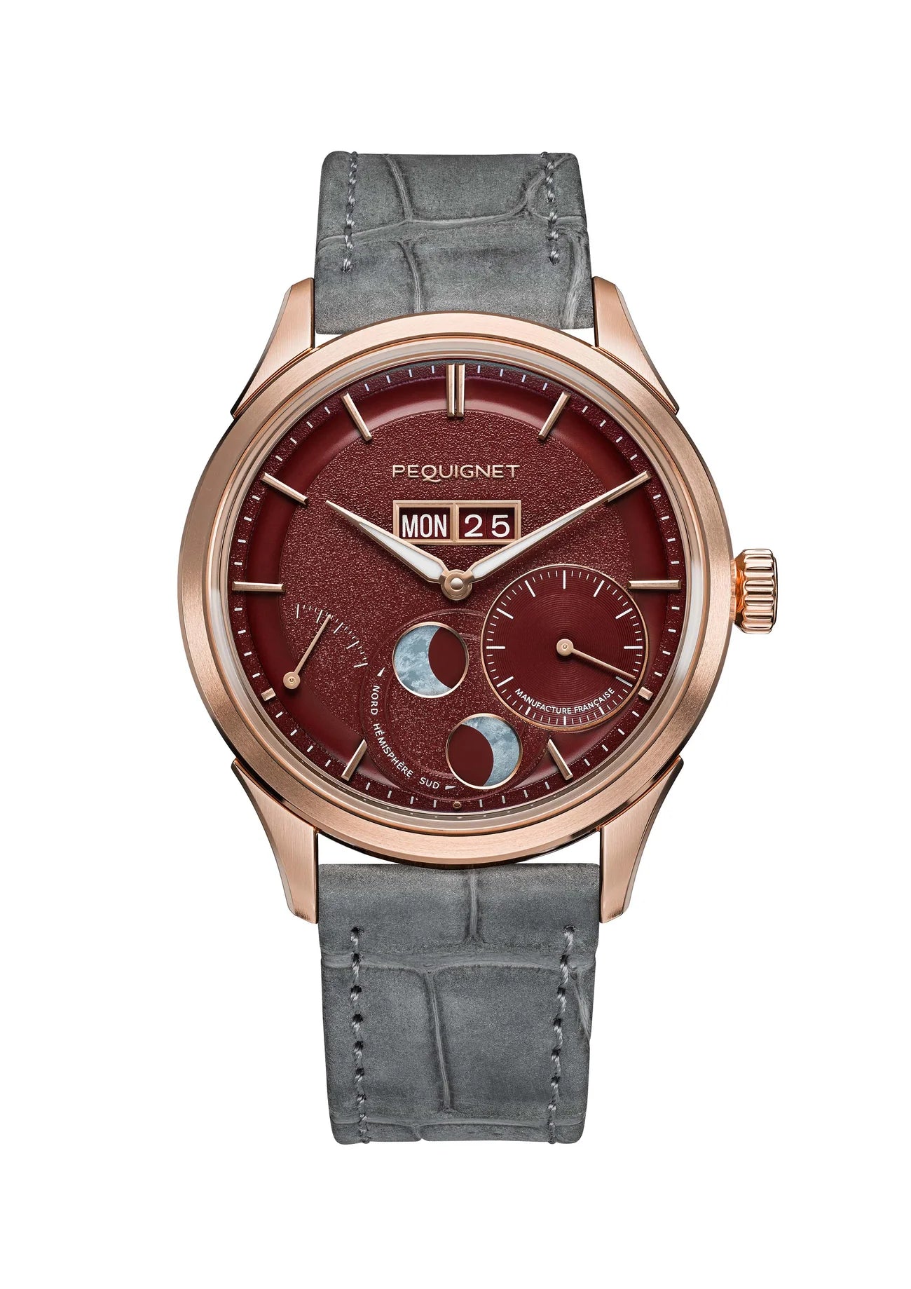 Pequignet Royale Paris Gold Burgundy (39.5mm) 9101668