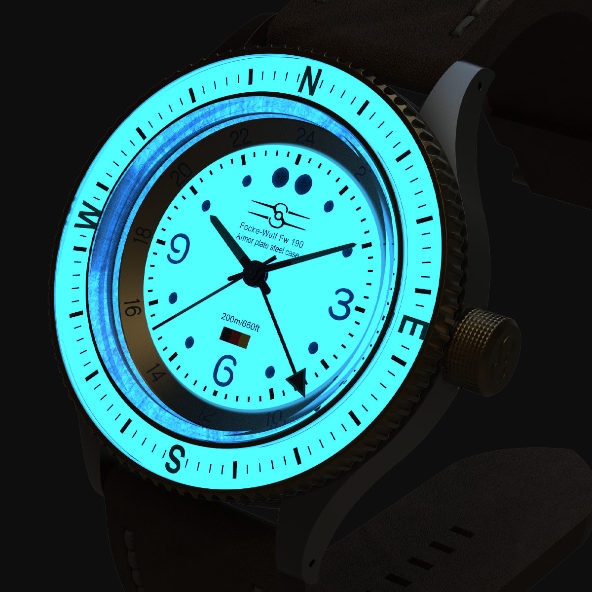 Sopwith Focke-Wulf Fw 190 Arctic Sea GMT (41mm)