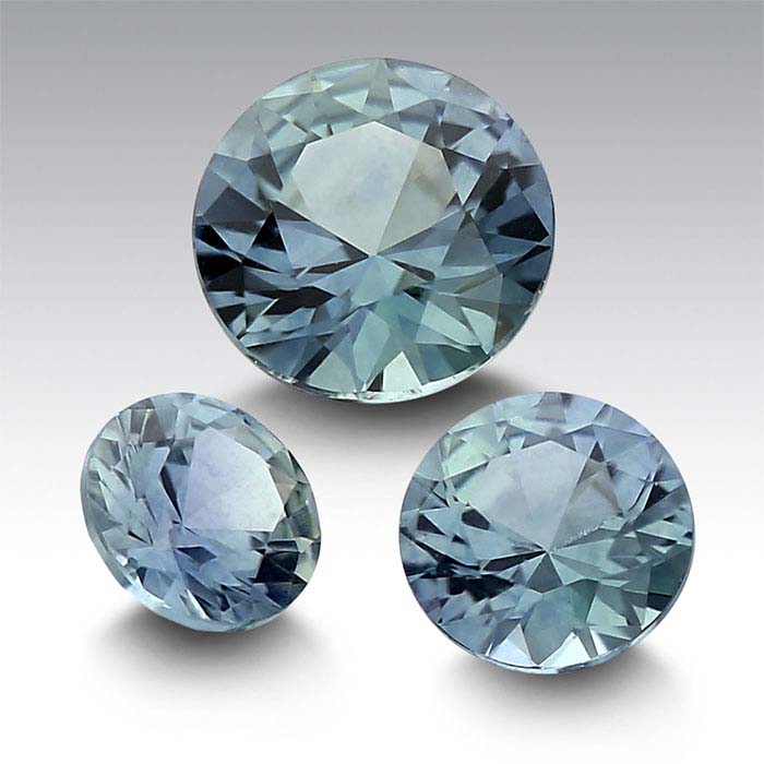 American Mined™ Teal Montana Sapphire™ Round Faceted Stones