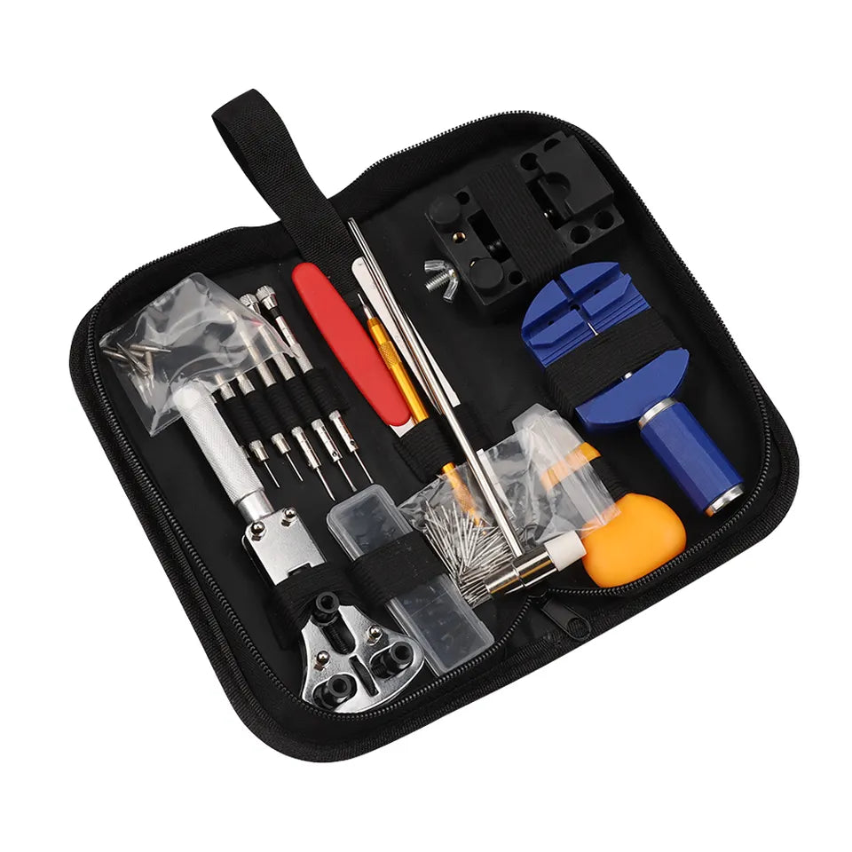 Watch Repair Tool Kit, Bracelet Sizing & Casebook Opener - 147 Piece