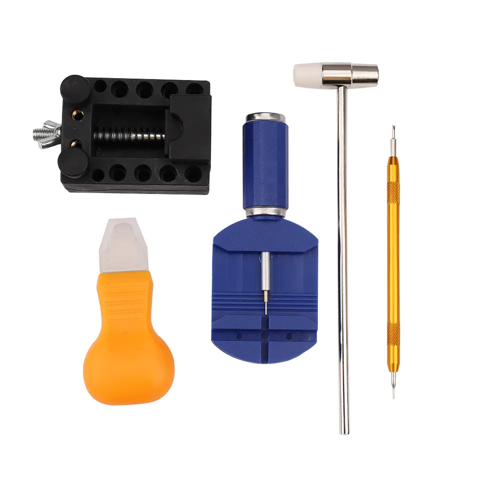 Watch Repair Tool Kit, Bracelet Sizing & Casebook Opener - 147 Piece